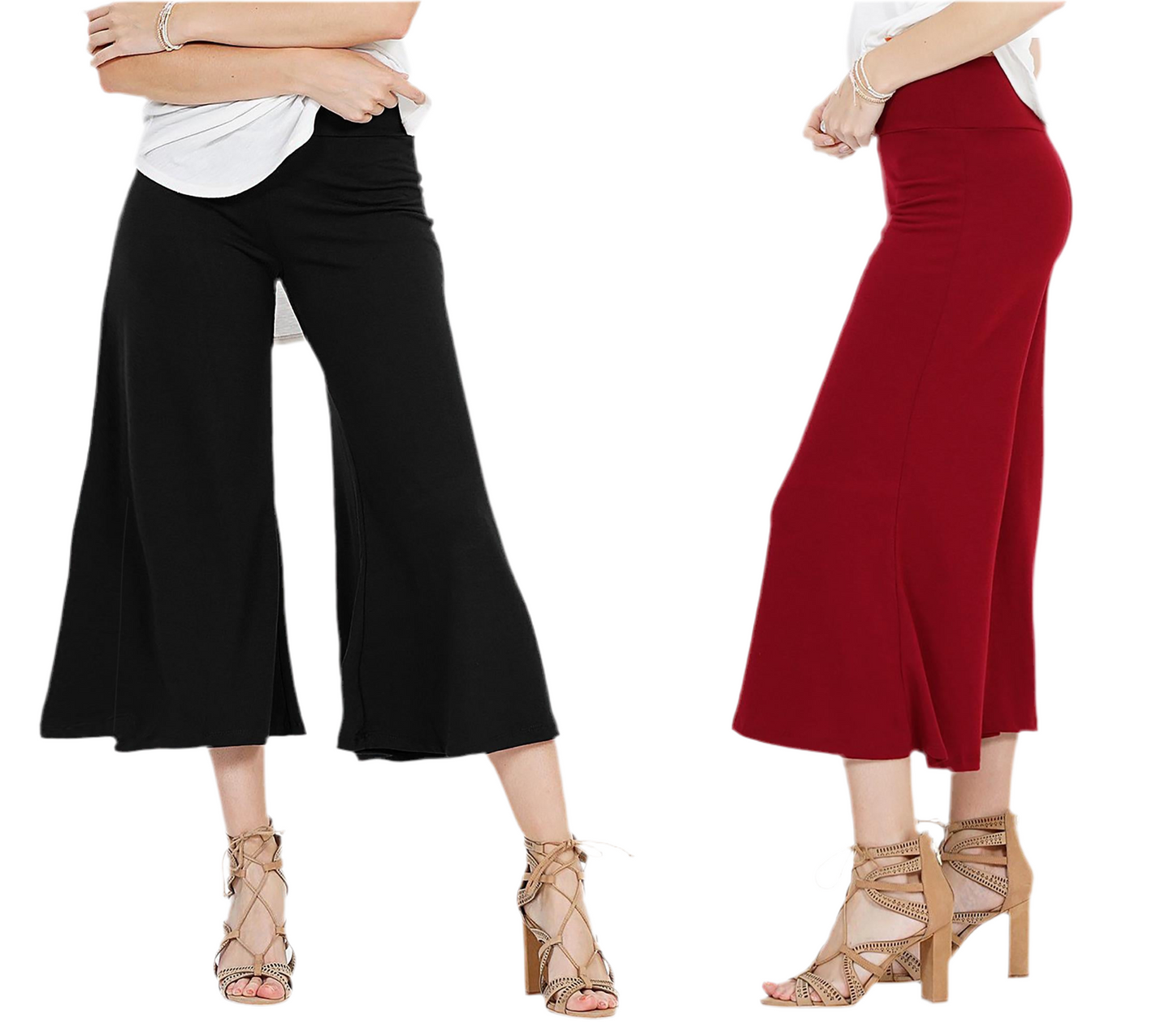 Junie Ultra-Soft 4-Way Stretch Pull on Gaucho