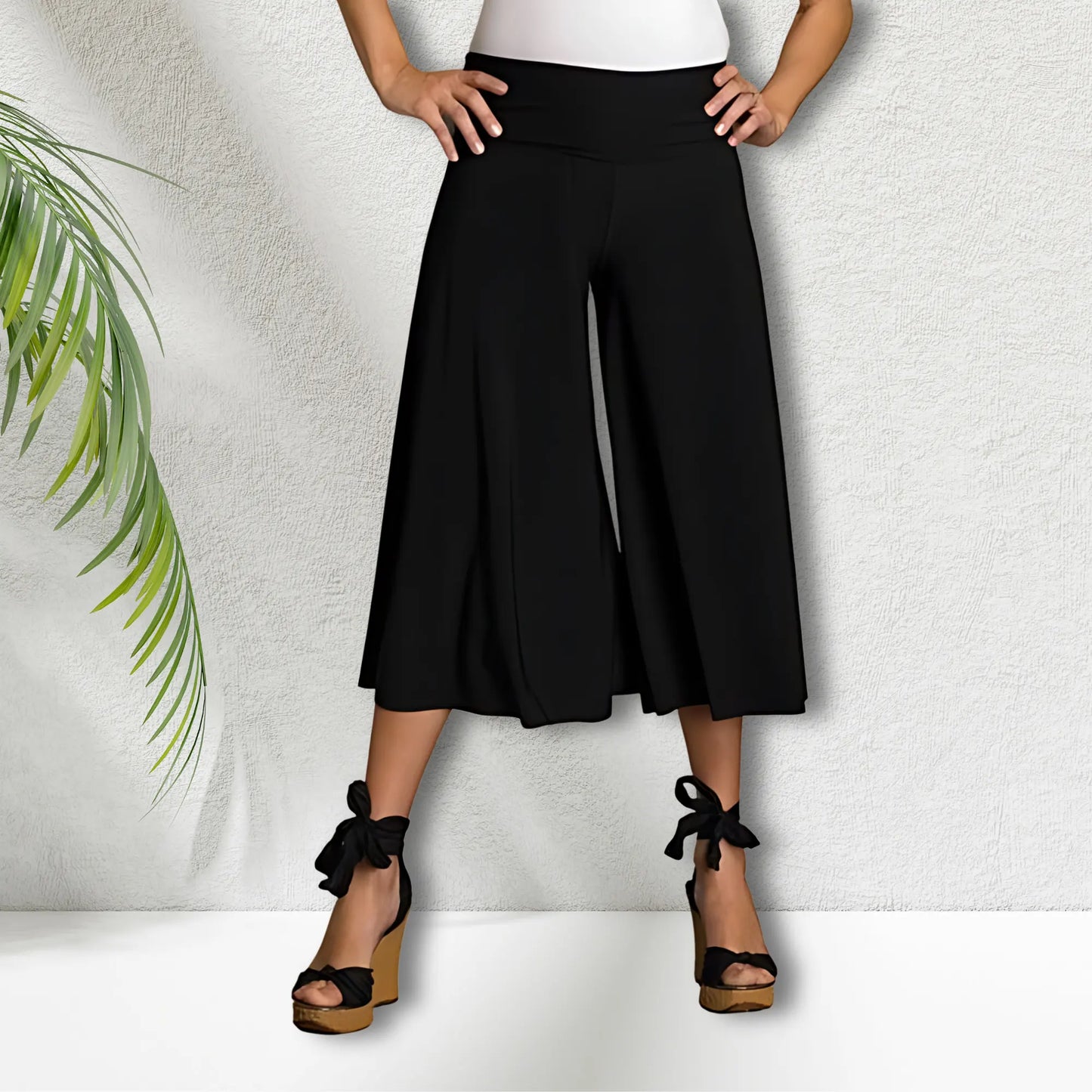 Junie Ultra-Soft 4-Way Stretch Pull on Gaucho