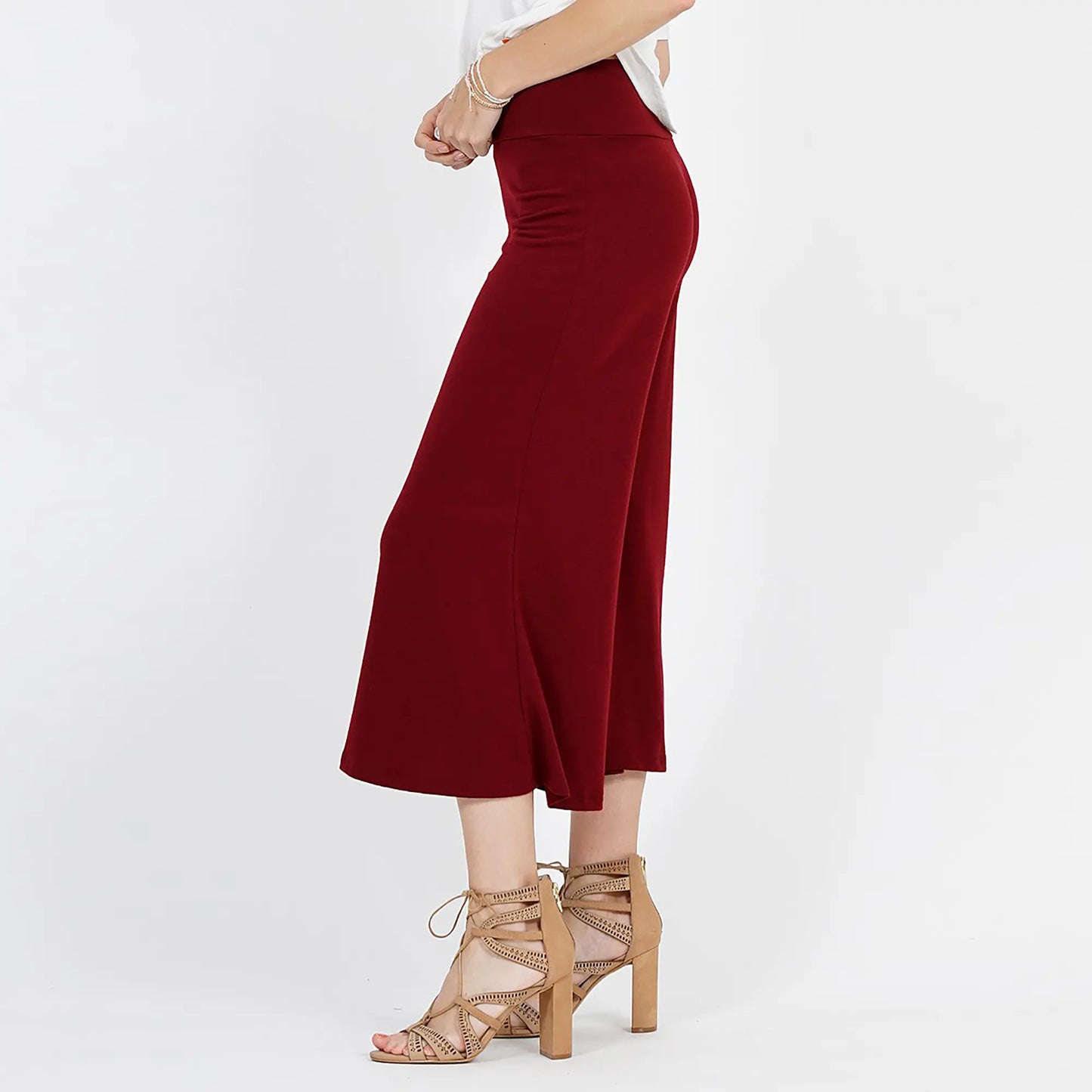 Junie Ultra-Soft 4-Way Stretch Pull on Gaucho