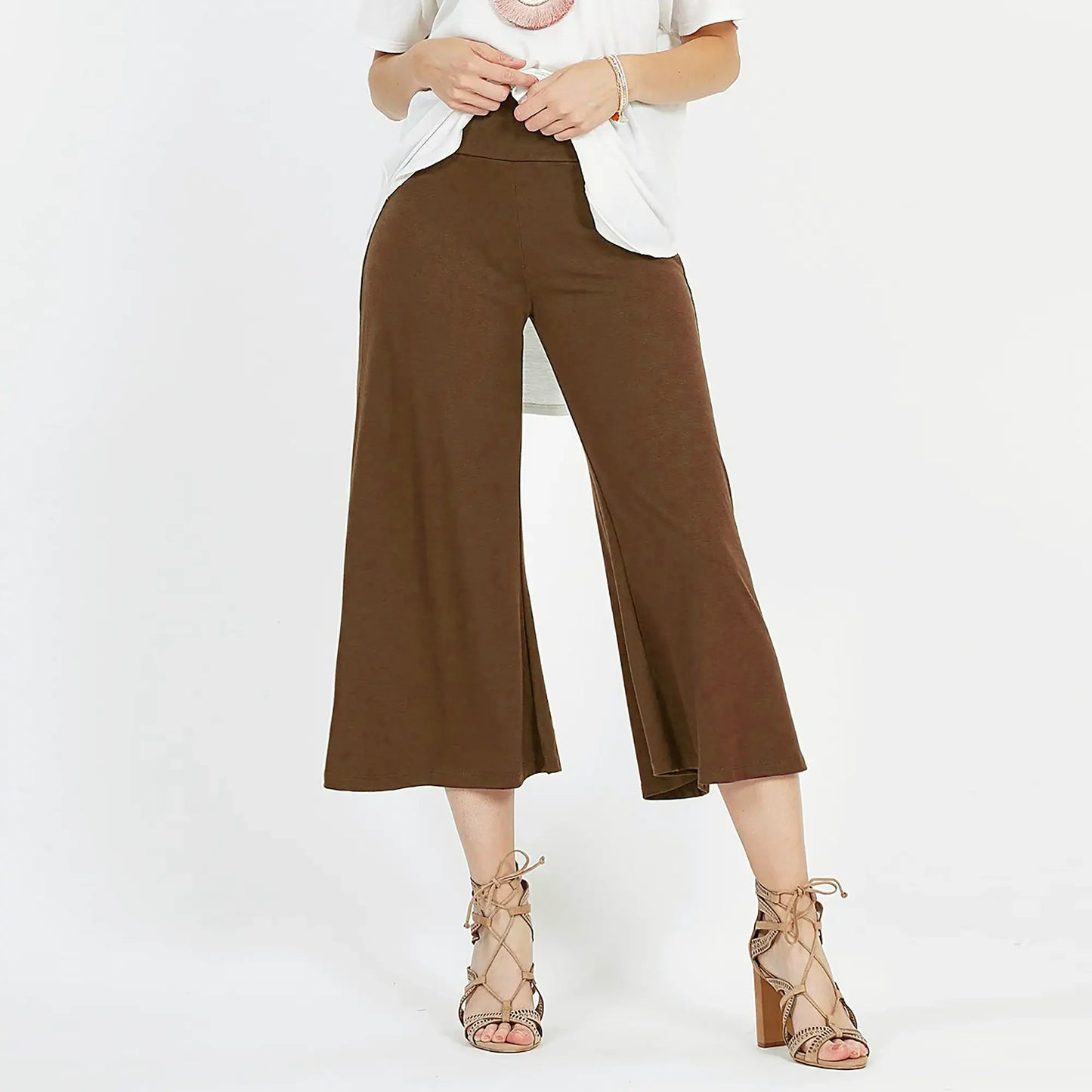 Junie Ultra-Soft 4-Way Stretch Pull on Gaucho