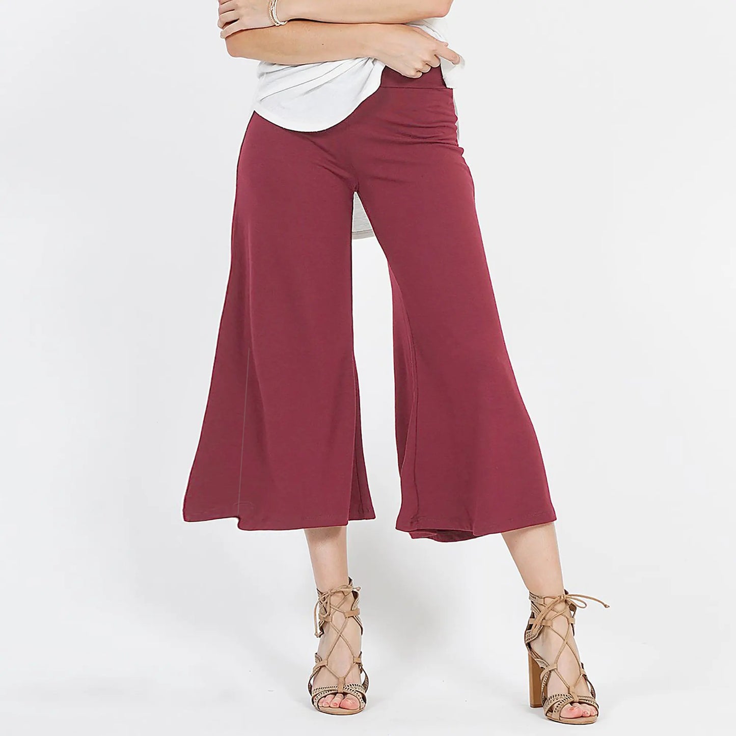 Junie Ultra-Soft 4-Way Stretch Pull on Gaucho