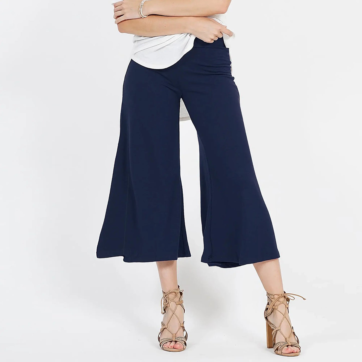 Junie Ultra-Soft 4-Way Stretch Pull on Gaucho