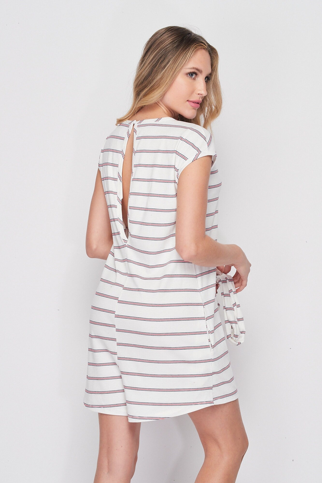 Premium Washed Viscose French Terry Lounge Romper with Removable Sash