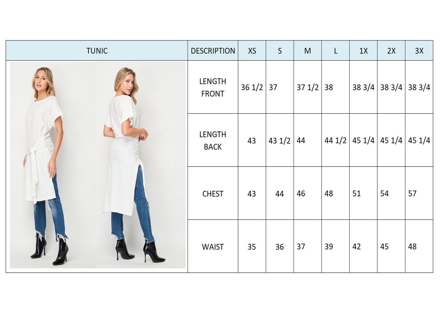 Customizable Minimalist Long Tunic - Lightweight Modal Viscose French Terry - Handcrafted Comfort