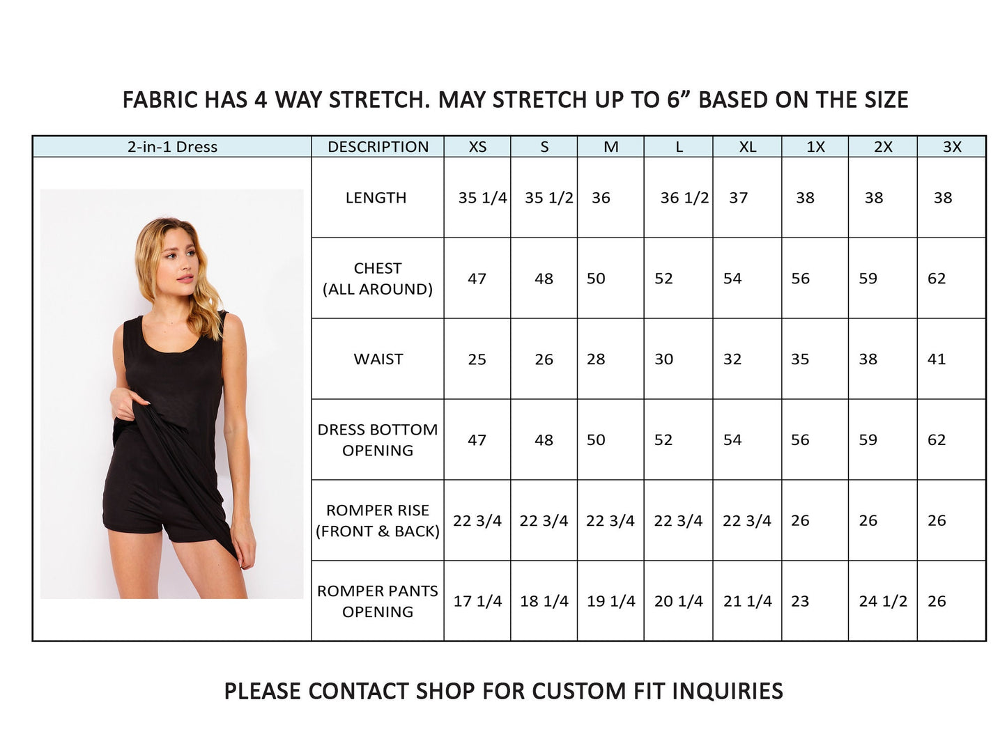 Upcycled Everyday 2-in-1 Corset Lounge Activity Fit and Flared Dress - Built in Romper - Skorts