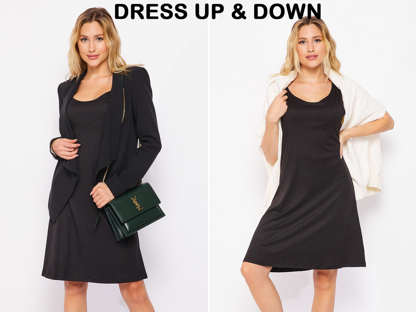 Upcycled Everyday 2-in-1 Corset Lounge Activity Fit and Flared Dress - Built in Romper - Skorts
