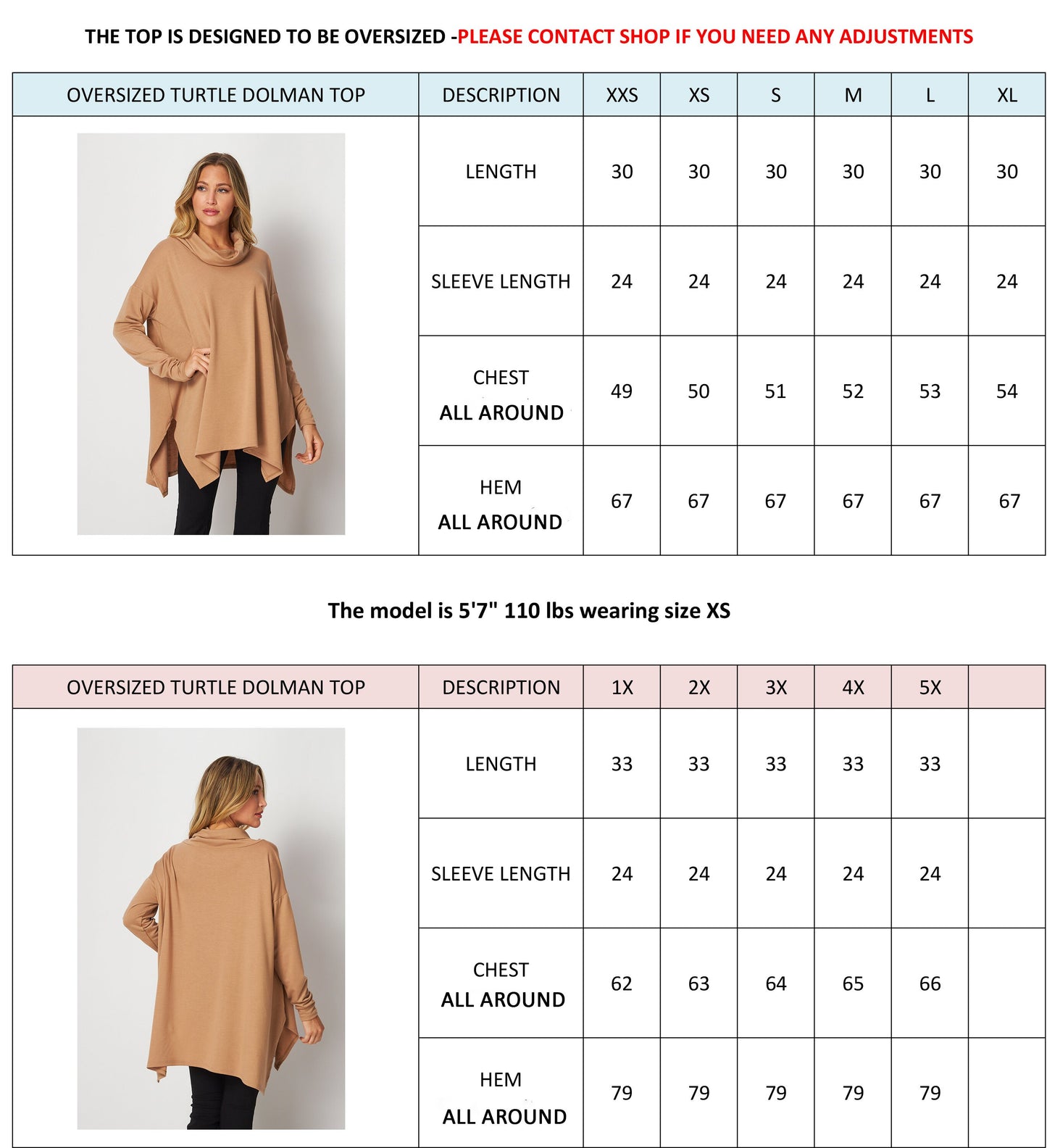 Upcycled butter Soft Oversized Turtle Neck Tunic Top, Plus Size Tunic Top Top, Loungewear, Lounge Tunic, Ethical, Sustainable, Made in USA