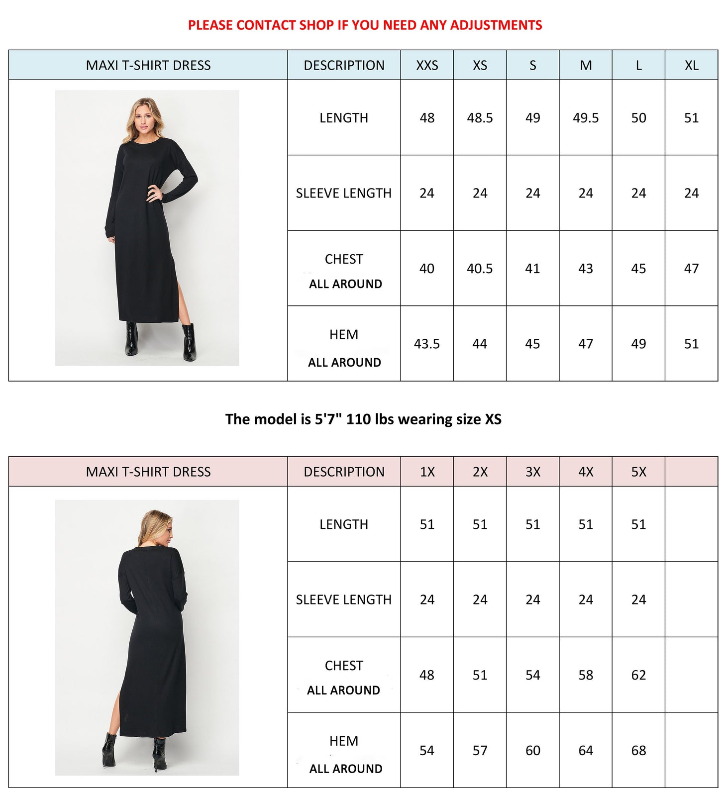 Customizable Maxi T-Shirt Dress with Pockets - Buttery Soft Modal French Terry - Handcrafted Comfort for Any Occasion