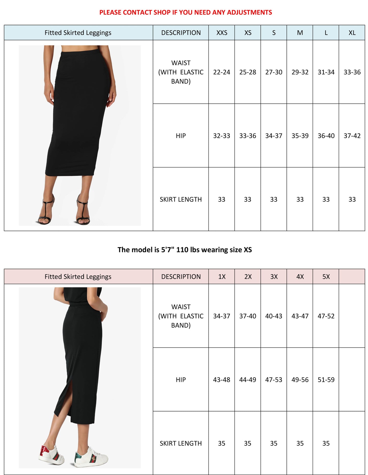 Upcycled Pencil Skirt with Slit/ Fitted Skirt/ Mid-calf Skirt/ Plus Size Pencil Skirt/ Lounge Skirt/ Sustainable/ Made in USA