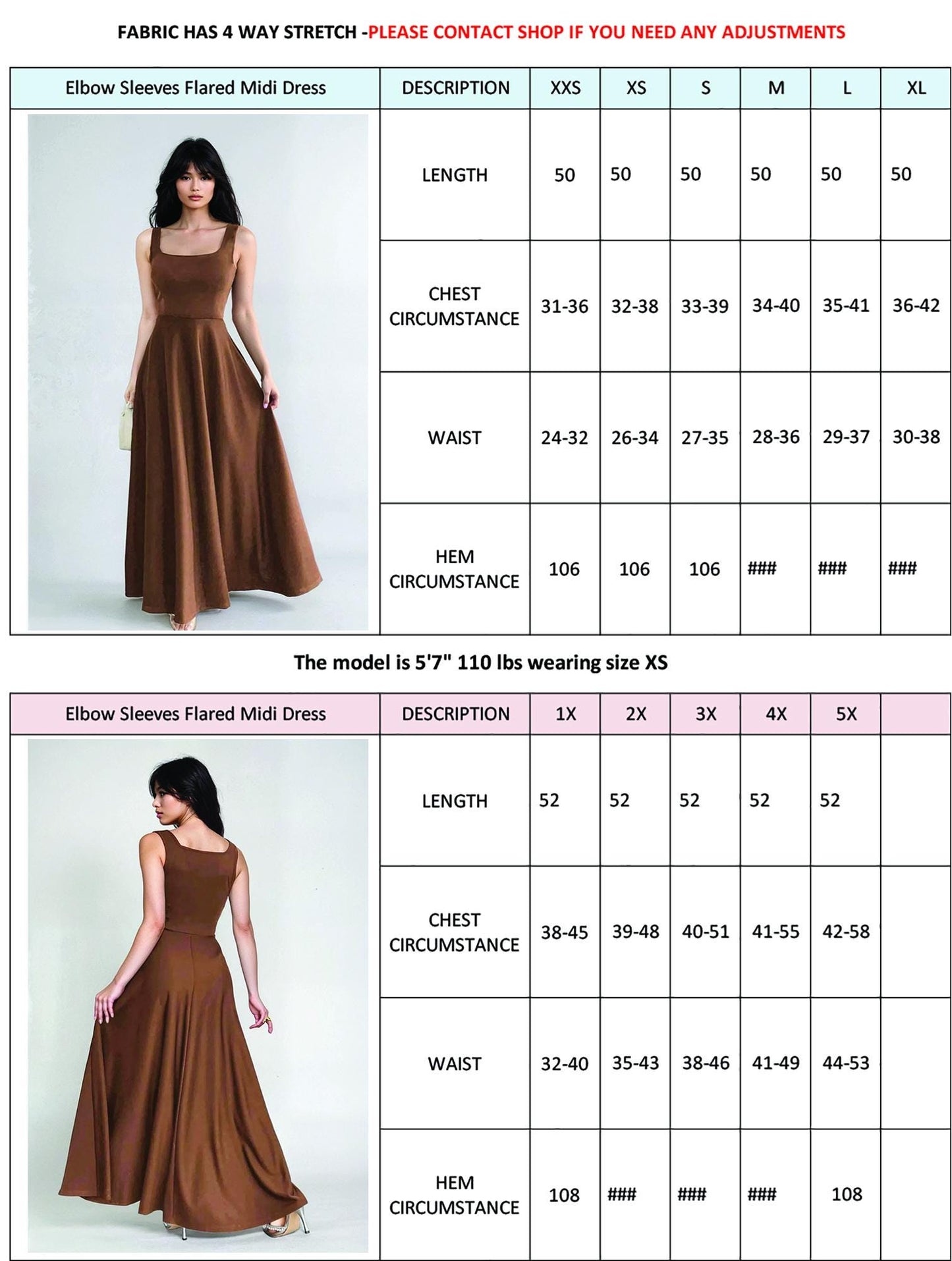 Flowy Sleeveless Square Neck Maxi Dress - Lightweight, Breathable, Travel-Friendly - Custom Lengths Available - Handmade in USA with Love