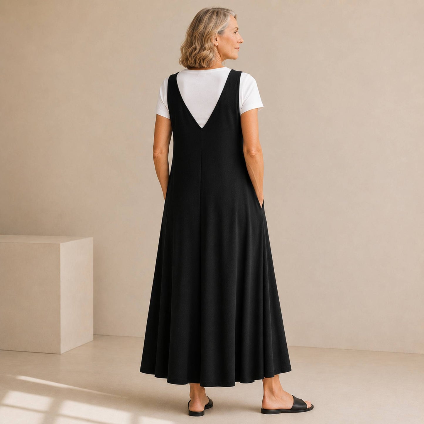 Pinafore Overall Dress