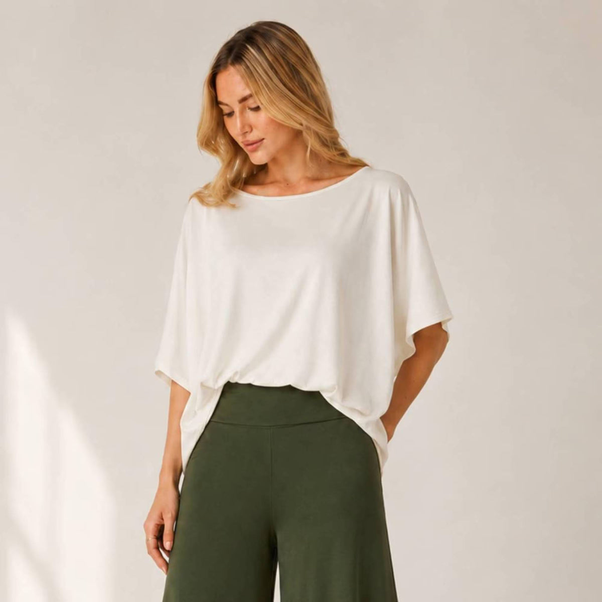 Oversized Dolman Sleeve Top