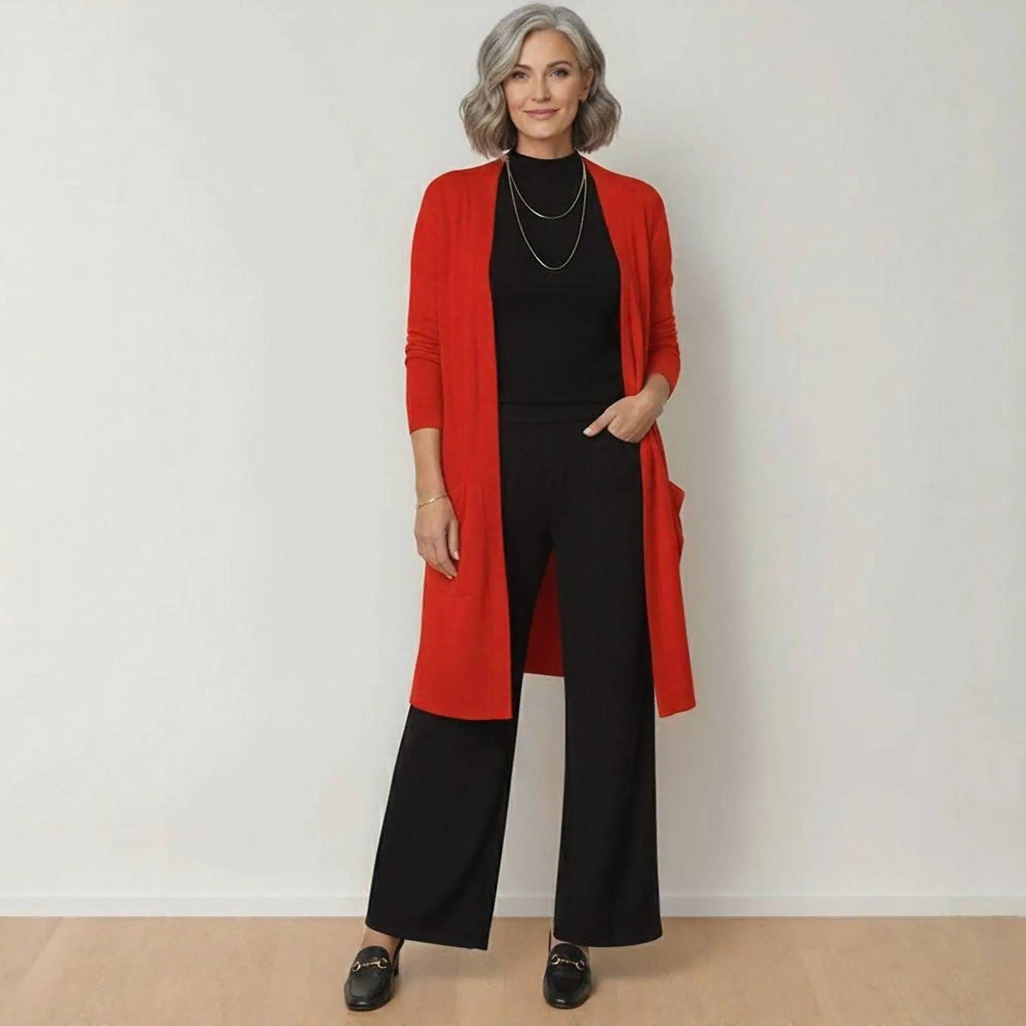 Slouchy Cardigan with Pockets