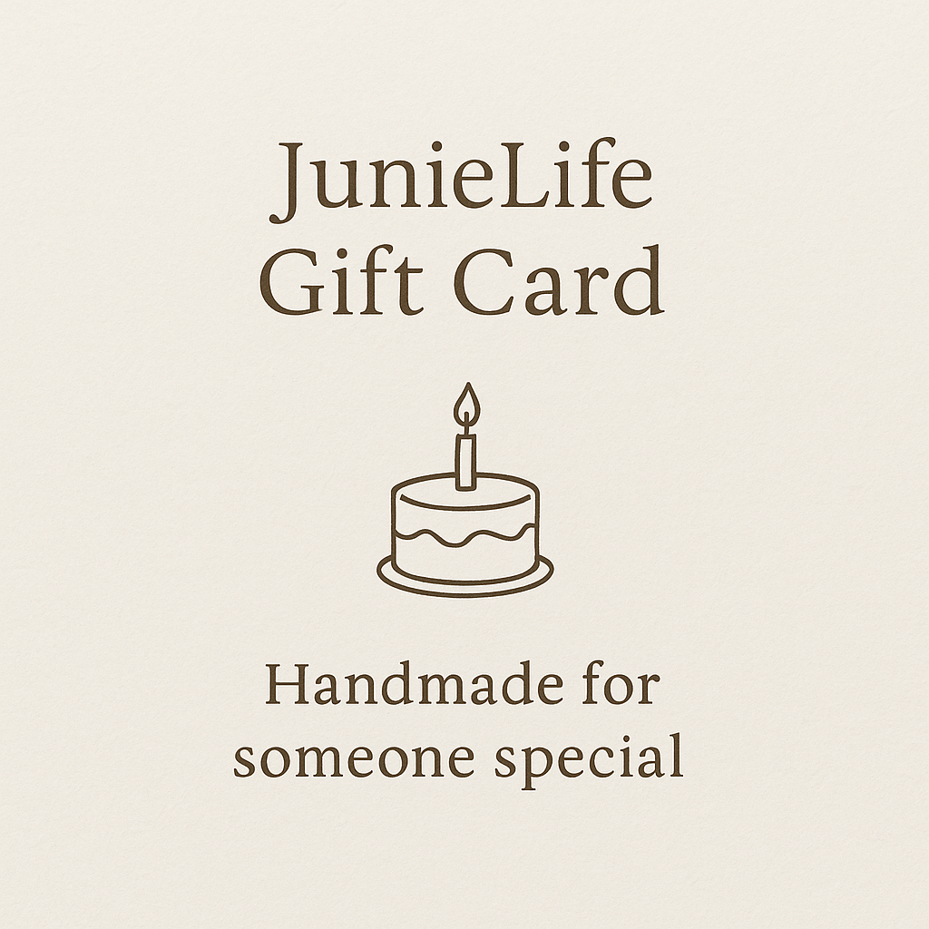 JunieLife Digital Gift Card - Birthday Edition