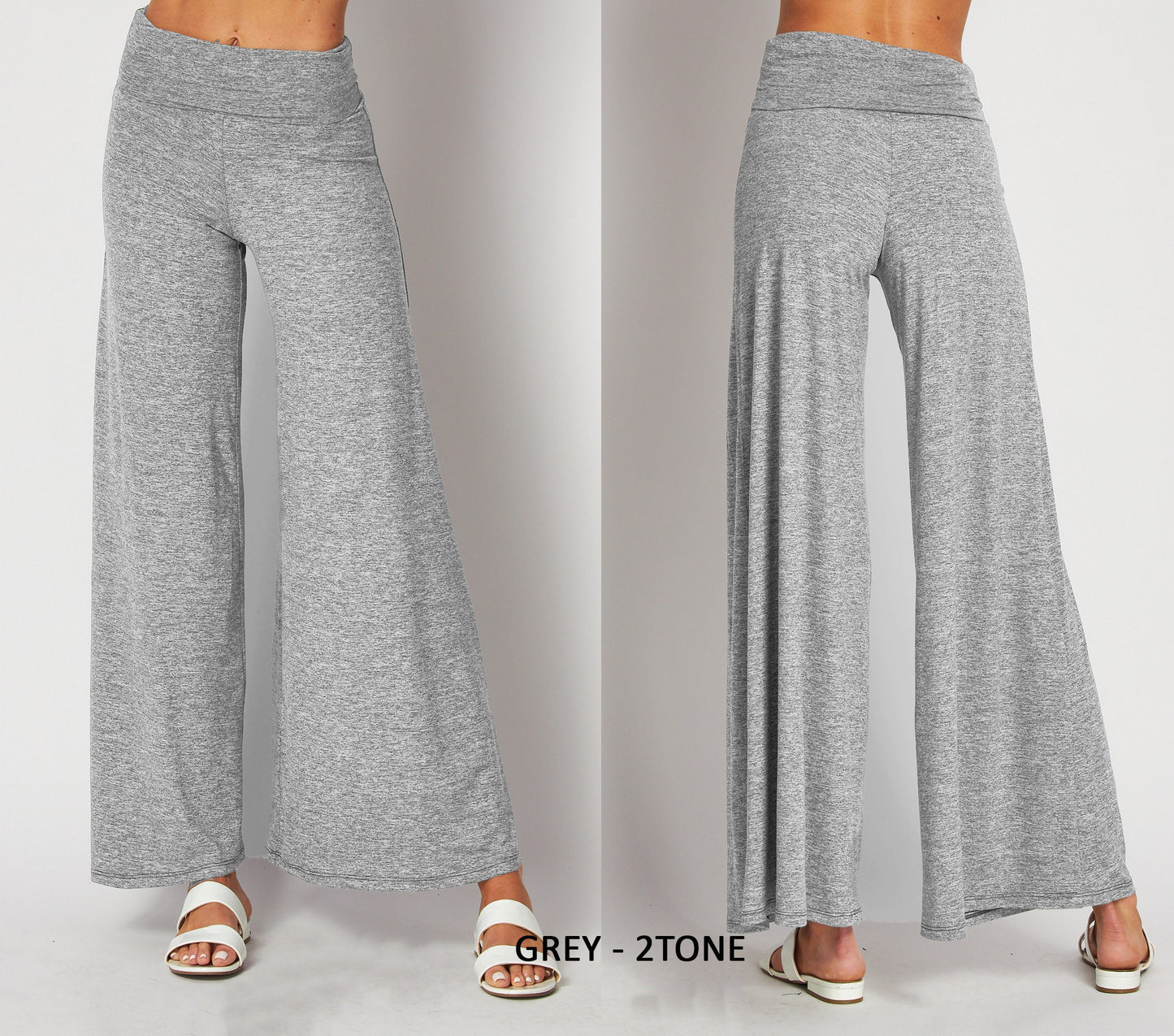 Upcycled Buttery Soft Wide Leg Yoga Pants, Palazzo, Made in USA