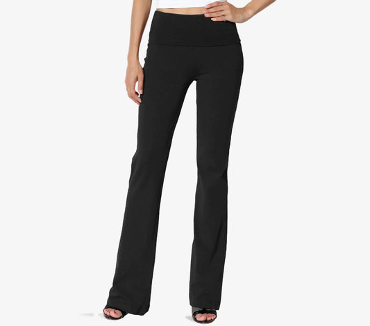Upcycled Buttery Slim Straight Leg Yoga Pants, Maternity Friendly, Made in USA