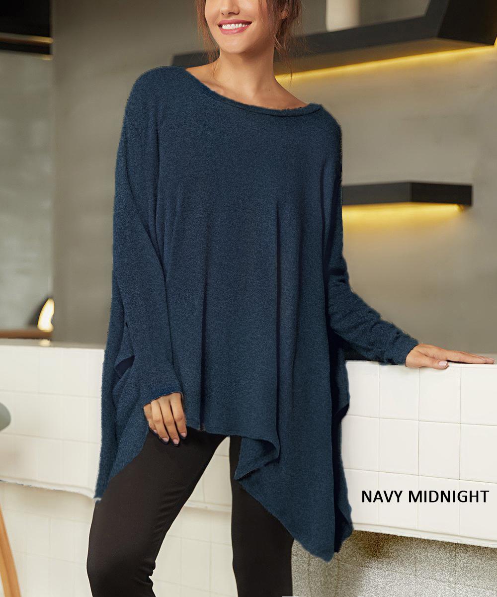 Hanky Hem Square-Shaped Oversized Top – Plus, Petite & Tall, Maternity Friendly, Versatile & Stylish