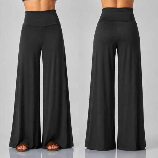 Junie Wide Leg Palazzo Pull on Pants